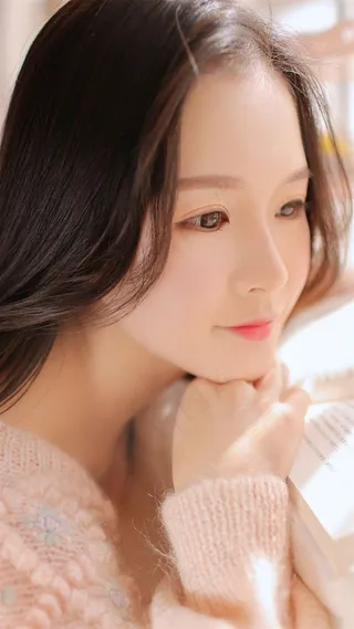 清纯美女私房特写头像高清图片