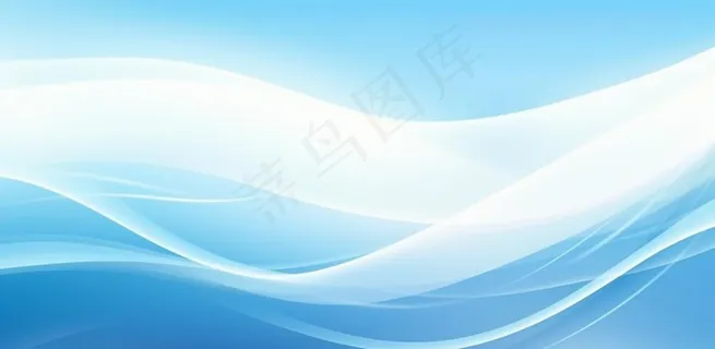 蓝色线条几何科技背景