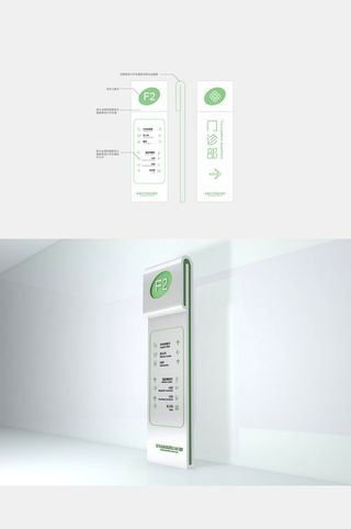 医院楼层索引医院楼层分布索引牌导视牌