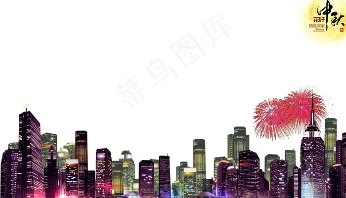 城市夜景图片
