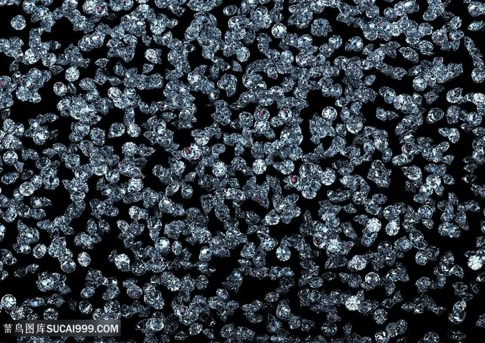 奢华的水晶钻石