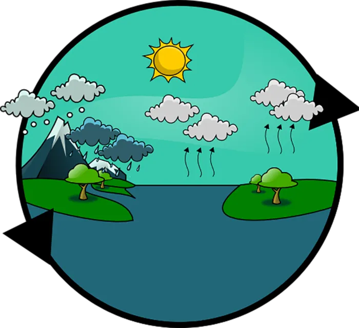 卡通蒸发现象地理