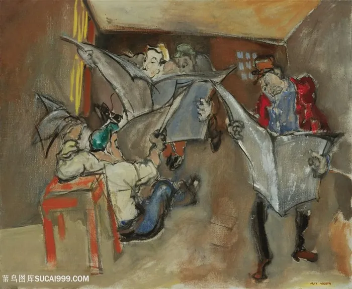 最新消息，1941年插画油画图片