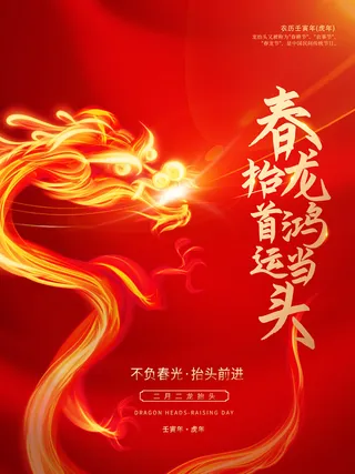 龙抬头鸿运当头海报