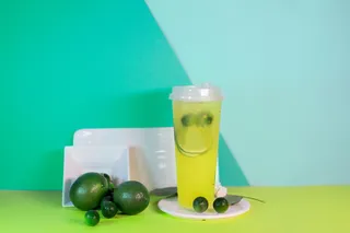 奶茶店水果茶饮品特饮高清图金桔柠檬