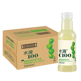 水溶C100 (4)超市商品白底图免抠实物摄影png格式图片透明底