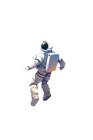 航天宇航员插画元素
