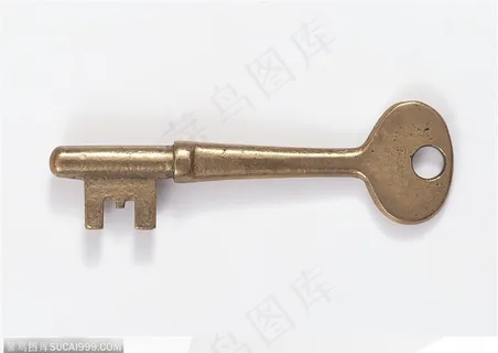 办公用品-横放的铜钥匙 办公用品-横放的铜钥匙