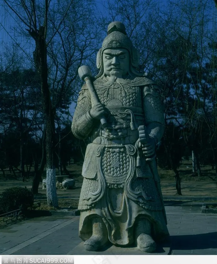 明十三陵-威武的武将