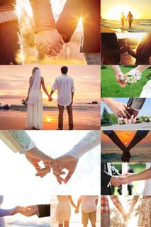 45张情侣牵手图片