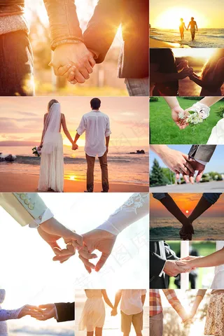 45张情侣牵手图片