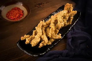 火锅菜品配菜小酥肉炸猪肉