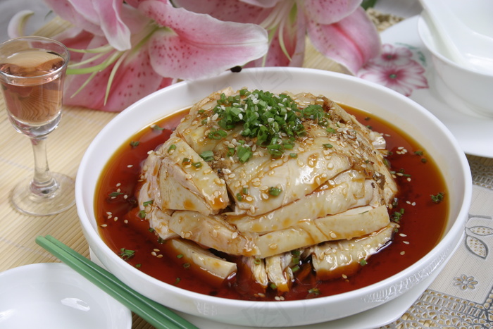  重庆口水鸡 
