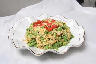 33  虾酱四季豆-华丰宾馆