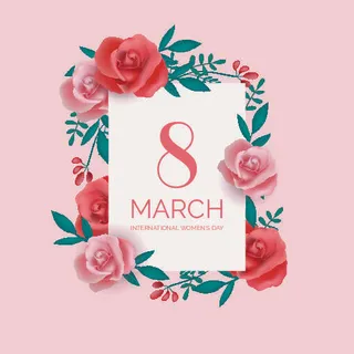 设计三八妇女节女神节背素材
