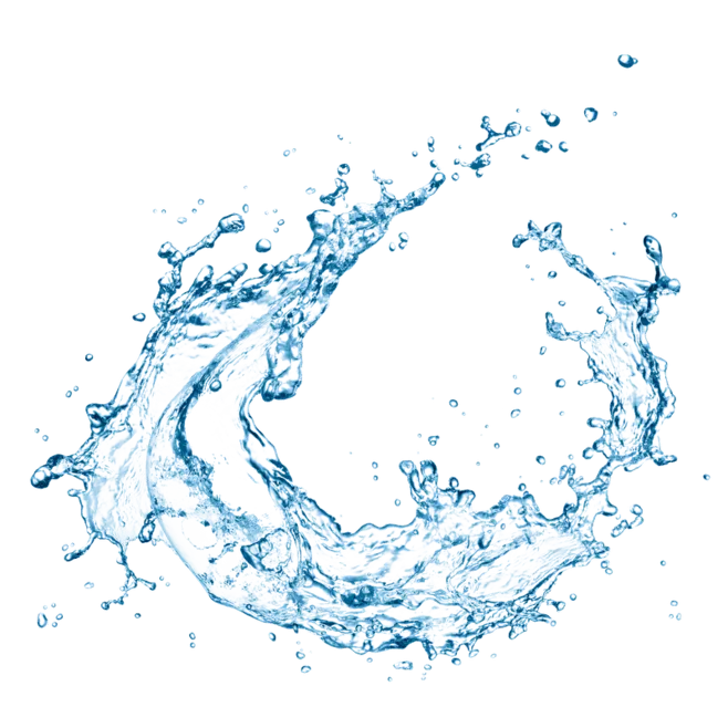 喷溅旋涡透明蓝色睡搭配素材