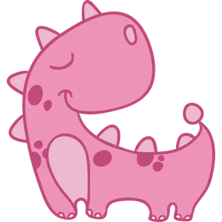 卡通恐龙生日宝宝宴派对素材恐龙派对免扣素材