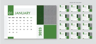 2023日历 2023年挂历 兔年日历 