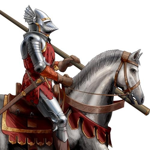 中世纪骑士 PNG免抠(500x500)