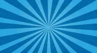 蓝色渐变旋转放射背景，简约
