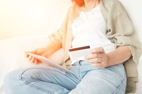 网上购物刷卡图片