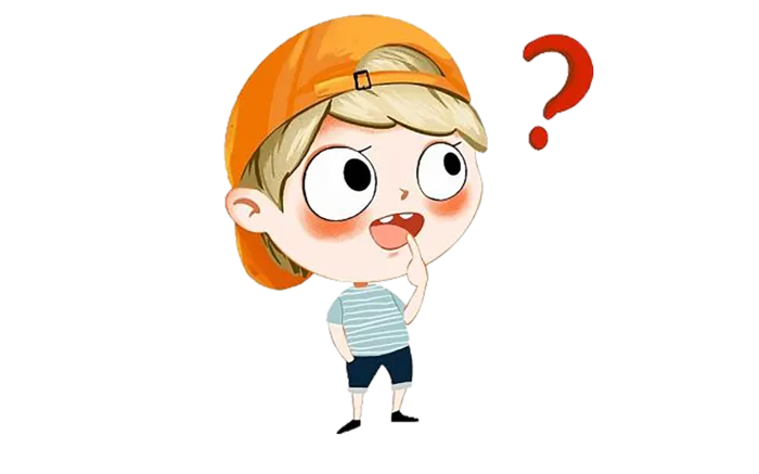 卡通戴帽子小伙简笔画