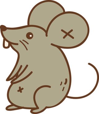 免抠矢量卡通老鼠
