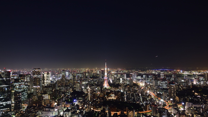 高清城市夜景风景