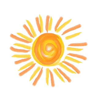 太阳简笔画卡通