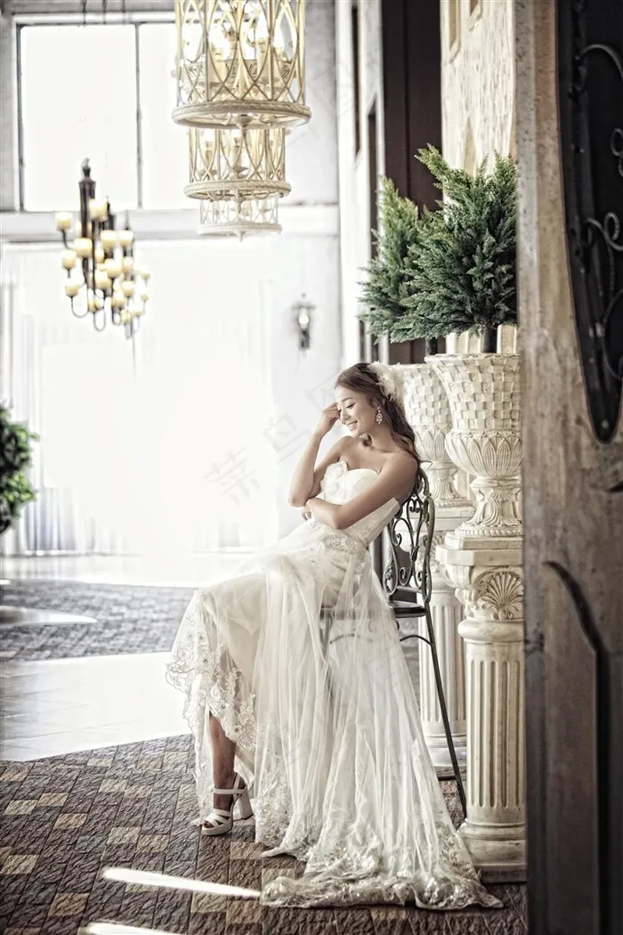 亲密爱人艺术照摄影图