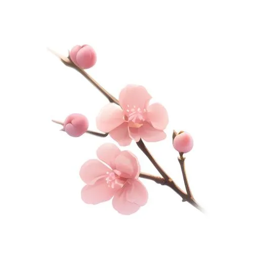 桃花免抠(2048x2048)