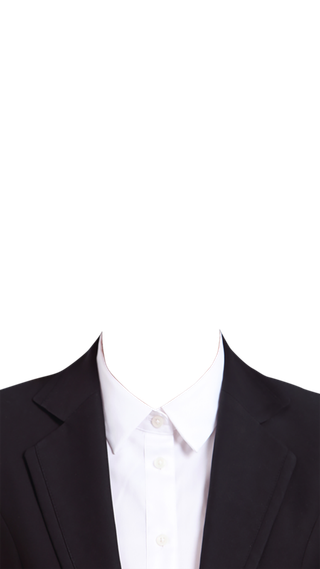 证件照西装PNG免扣素材