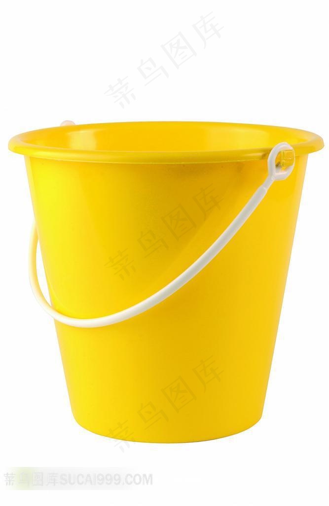 黄色水桶素材