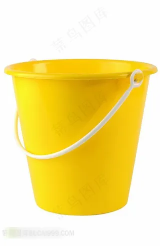 黄色水桶素材