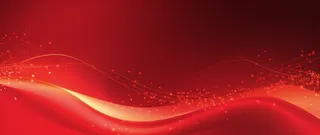 红色华丽大气年会丝绸科技背景