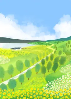 春天插画 春天插画