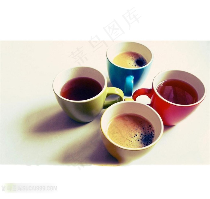 四个创意咖啡杯