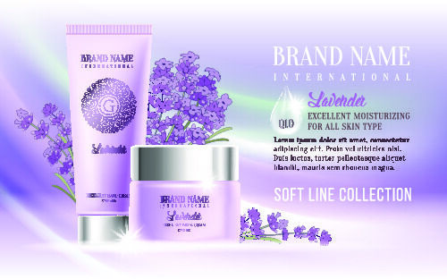 设计广告化妆品素材