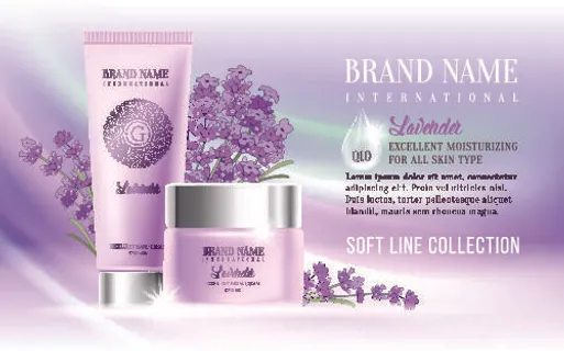 设计广告化妆品素材