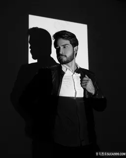 黑白欧美男人图片