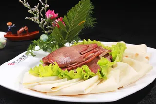 油擦饹馍卷驴肉 (2)