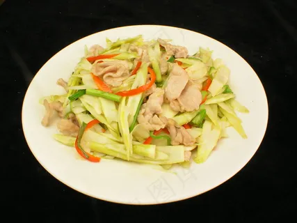 2628傣味象牙笋炒肉片jh 2628傣味象牙笋炒肉片jh