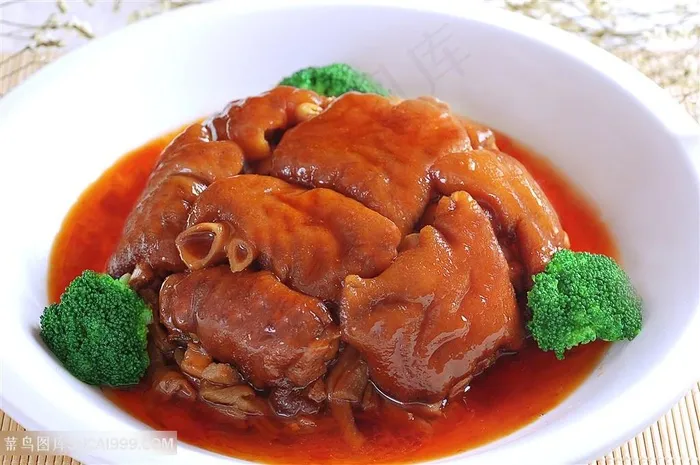 南乳猪手中华美食摄影图