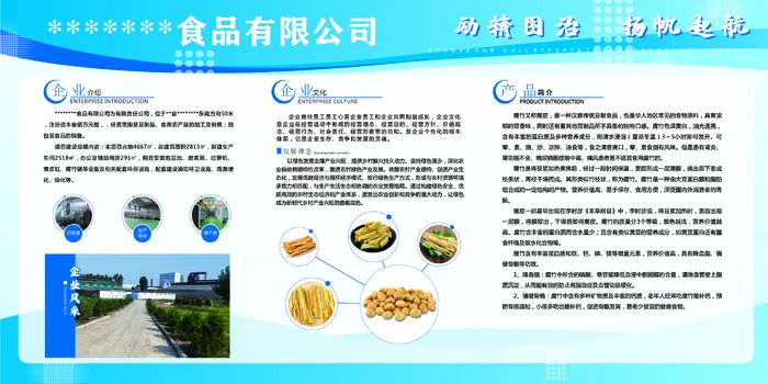 公司文化企业介绍psd模版下载