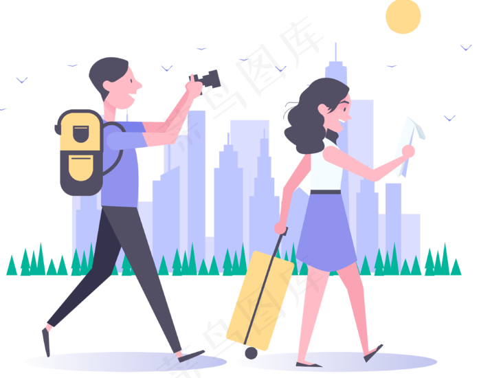 人物介绍_旅行拍照PNG下载