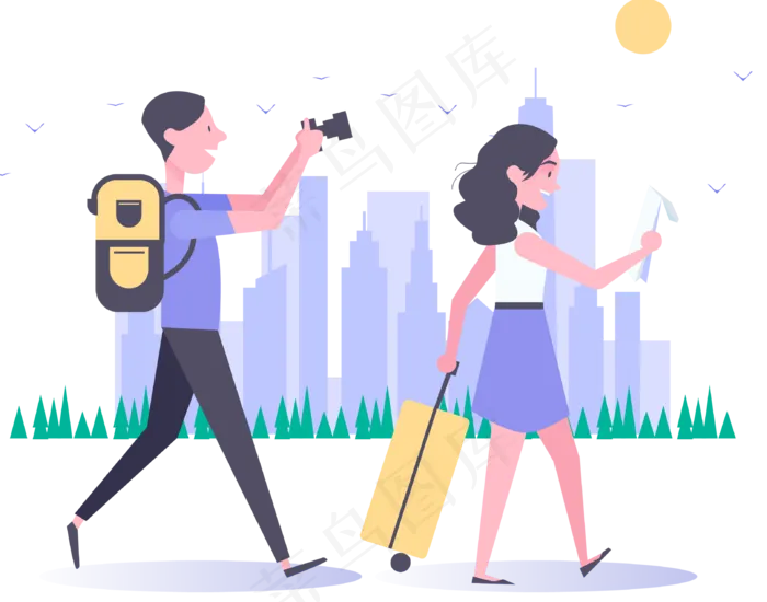 人物介绍_旅行拍照PNG下载
