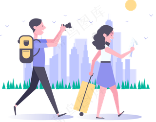 人物介绍_旅行拍照PNG下载