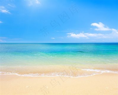 一望无际辽阔大海高清图片