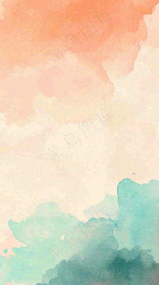 水墨泼墨粉色绿色渐变纹理背景