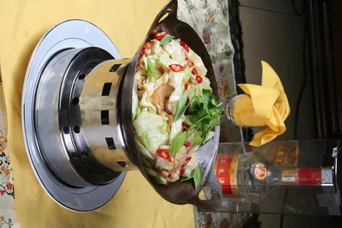 干锅手撕洋白肉 (2)